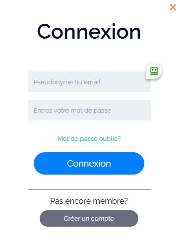 Connexion des membres du Betory Casino Crypto
